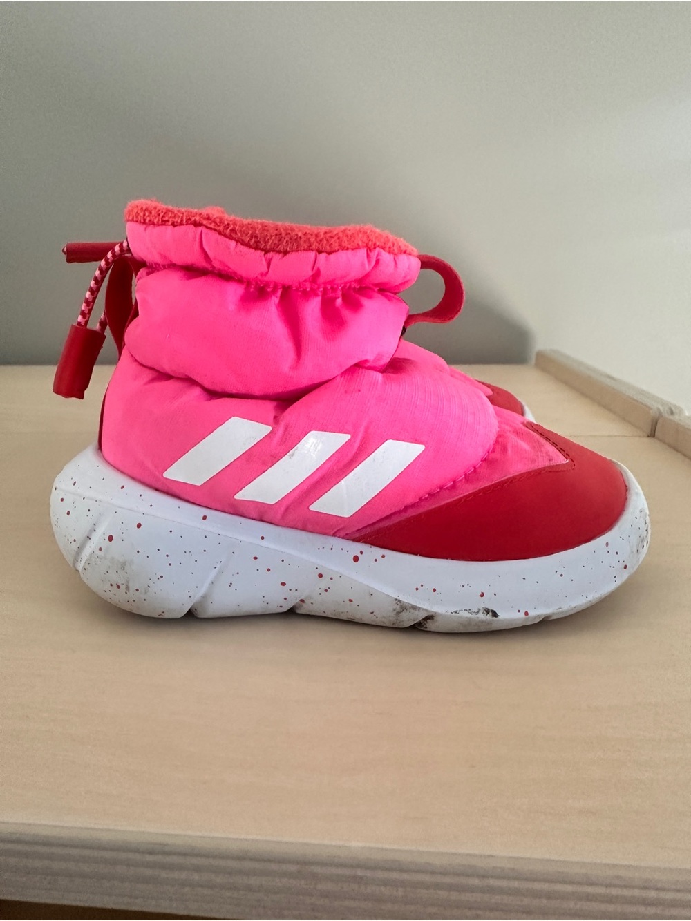 Adidas Kids' Pink Cozy Winter snow Boots
